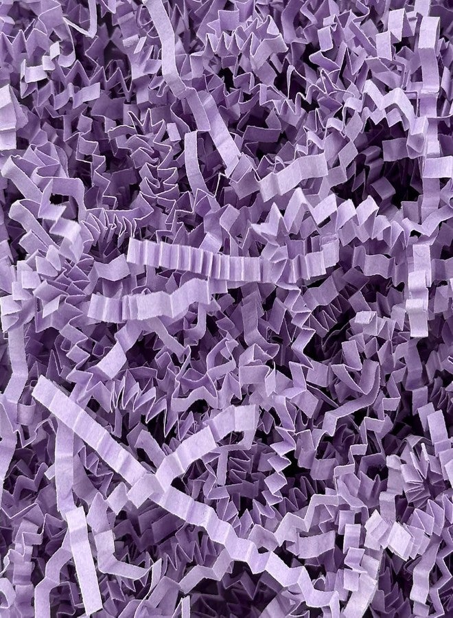LKQBBSZ Crinkle Cut Paper Shred Filler, Raffia Paper Shredded Paper Stuffing for Gifts Wrapping Baskets Box Filling Easter Party Supply (Purple