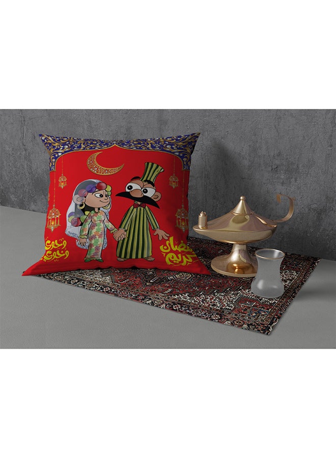 وسائد رمضانية مخملية من شأنها أن تكون إضافة رائعة لمنازلك ذات الطابع الخاص بالعطلات 45x45 cm