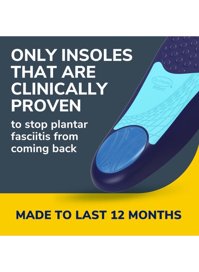 Dr. Scholl's Dr. Scholl’s Plantar Fasciitis Relief Orthotic Insoles for Women - Image 4