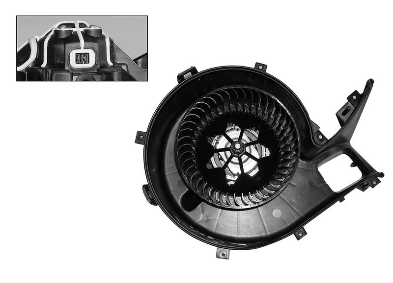 Valeo 698807 HVAC Blower Motor for Select Saab Models - Image 1