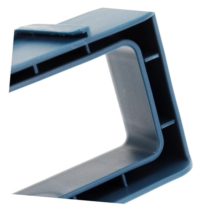 4Pcs Adhesive Wall Mounted Slipper Rack Space Saving Shoe Storage Shelf White - Image 5