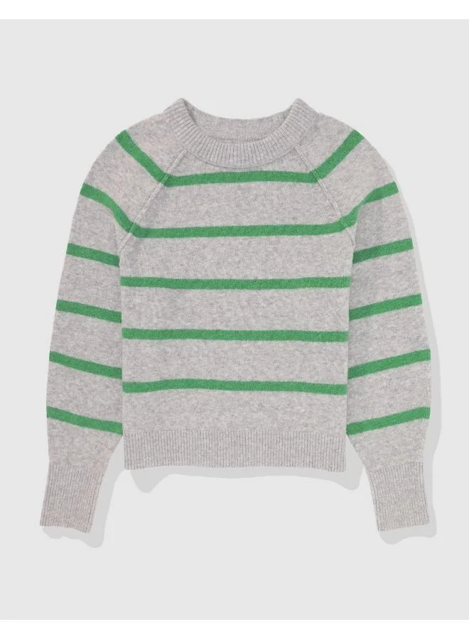 آري من امريكان ايجل Aerie Bubble Sleeve Sweater