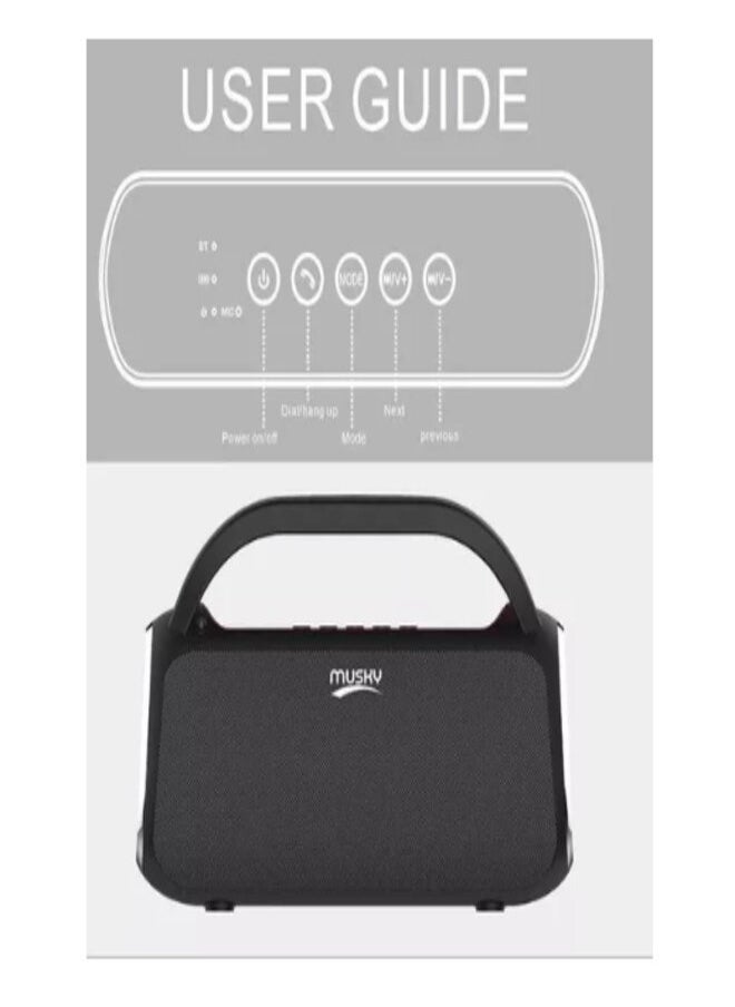 Musky DY-18 Portable Wireless Bluetooth Speaker