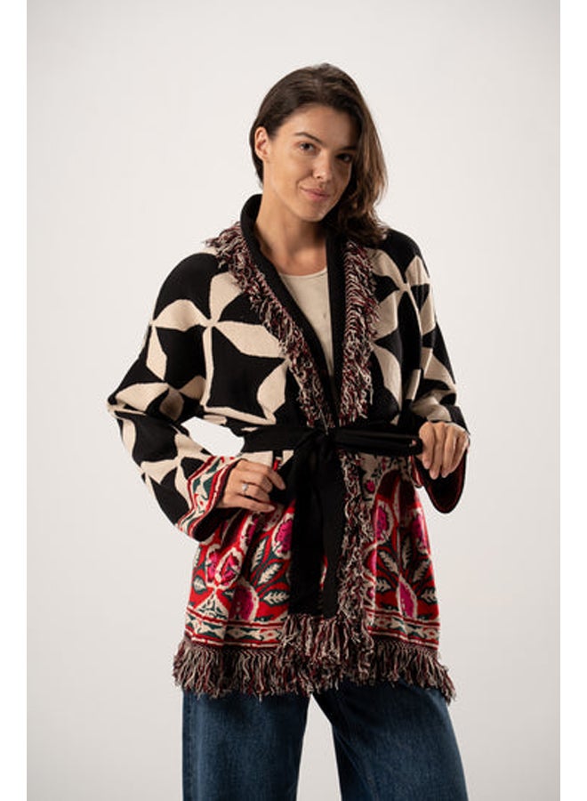 ASTK Jacquard Cardigan - Image 1