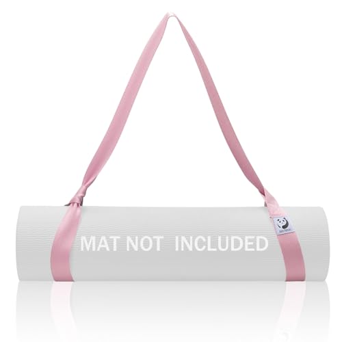 Slim Panda Yoga Mat Straps for Carrying, Adjustable Yoga Mat Carrier Sling Fits All Mats(Mat Not Included) - Image 1
