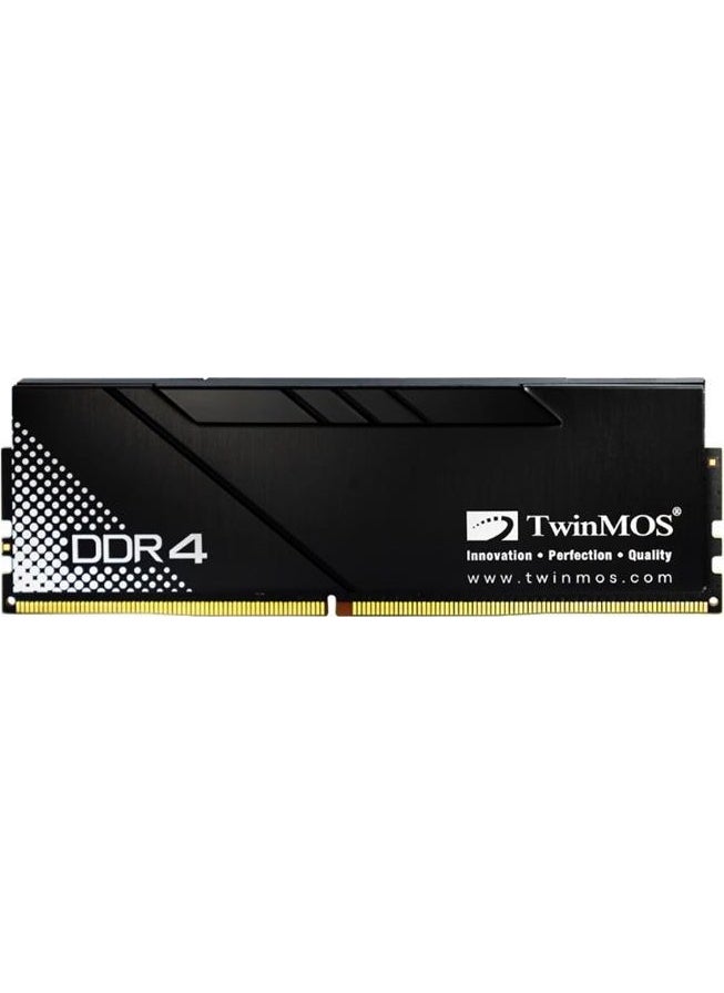 TwinMOS Ddr4 8gb 3200MHZ CL16 Thundergx Desktop Ram with Cooler (TMD48GB3200D16BKGX) 