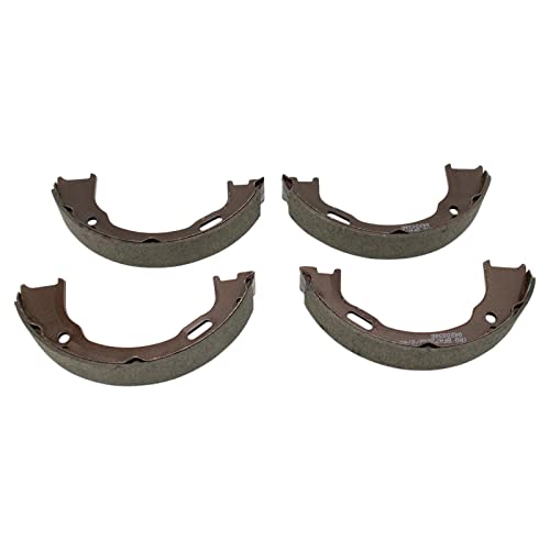 TRQ Rear Parking Brake Shoe Set Compatible with 1996-2002 Ford Crown Victoria 2002-2003 Explorer Sport 1998-2002 Ranger Lincoln Town Car Mercury Grand Marquis - Image 2