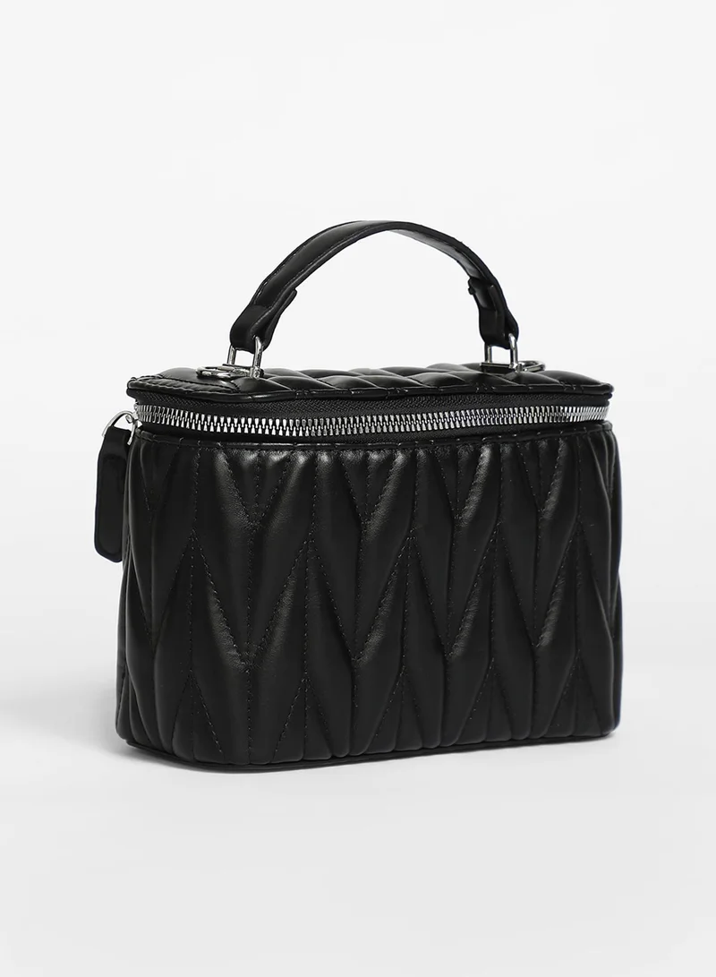 Haute Sauce Quilted Box Bucket Bag