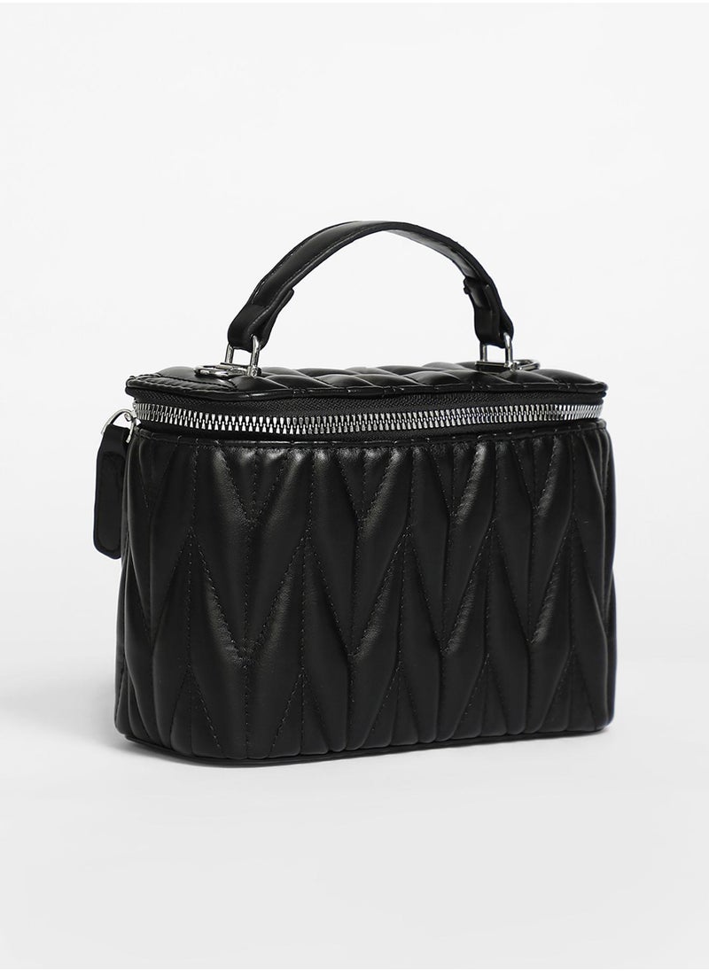 Haute Sauce Quilted Box Bucket Bag  - Image 4