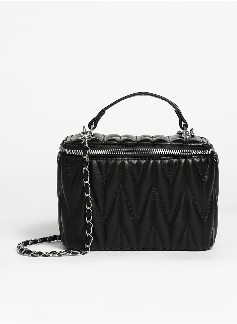 Haute Sauce Quilted Box Bucket Bag  - Image 5