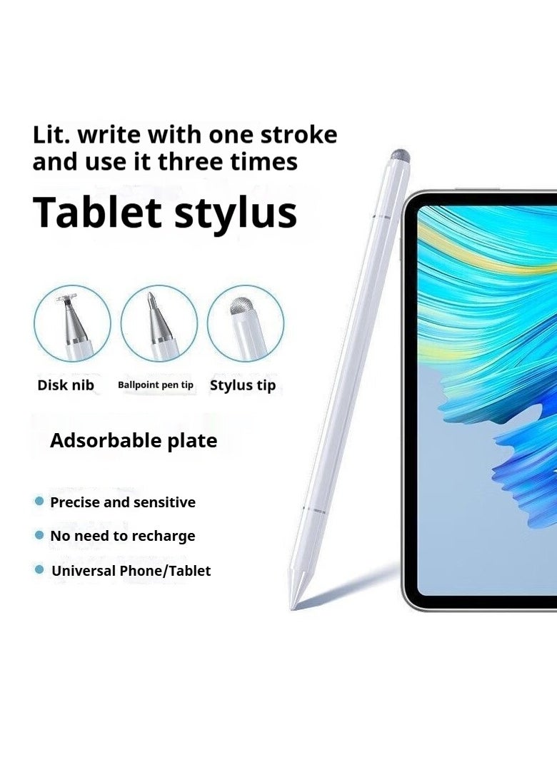 Generic - 3-in-1 Touch Suction Touch Screen Stylus Stylus Pen High sensitivity and precision capacitive stylus For iPhone iPad Pro Tablet Mobile Phone Samsung Galaxy PC - Image 1