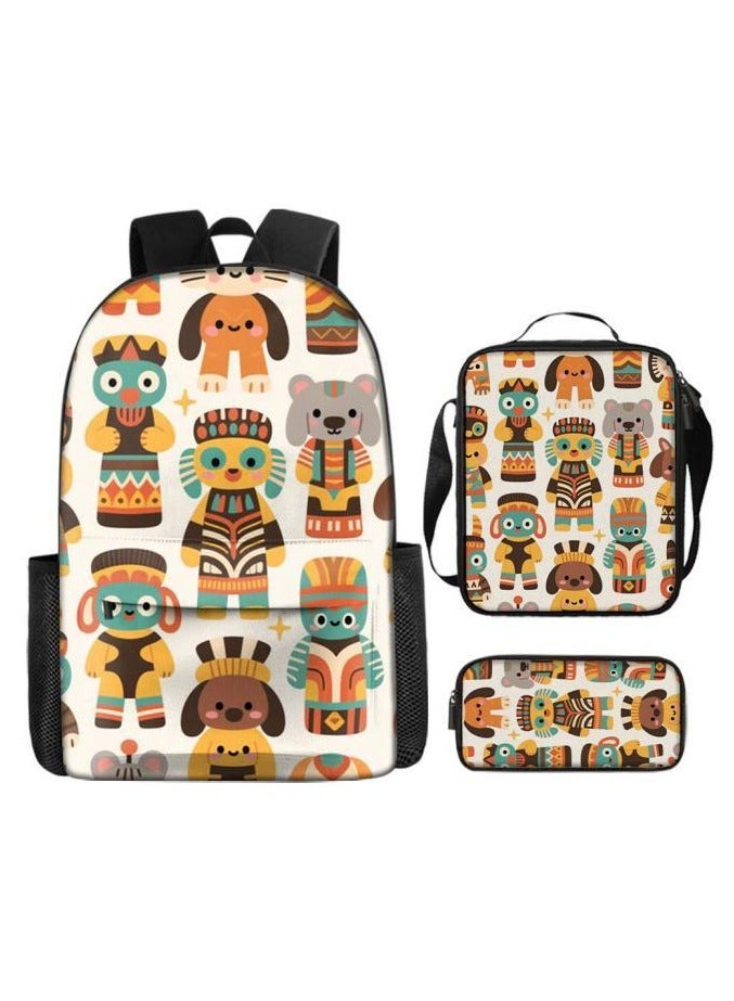 New universal cartoon new three-piece schoolbag (students, children) - 641  - Image 2