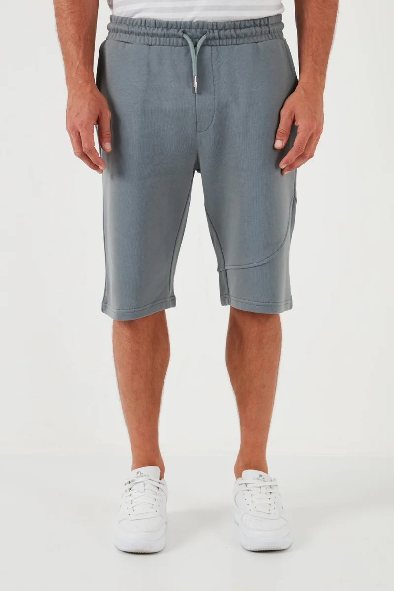 بوراتي Waist Tied Cotton Pocket Regular Fit Men's Short 5908041