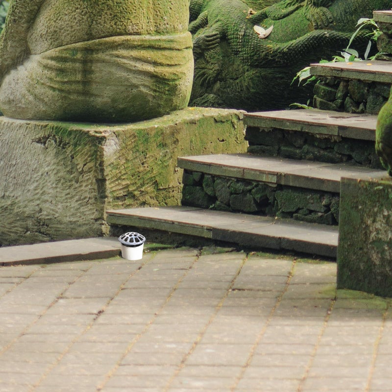 Cast Iron Roof Floor Drain With 55mm Pipe And Leaves Proof Strainer Random Color - Image 5