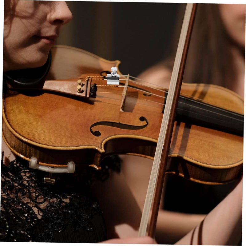 HANABASS 2pcs Violin Wolf Tone Mute Suppressor Durable and Vibration Dampener for Inconsistent Sound Essential Violin Part for Musicians - Image 2