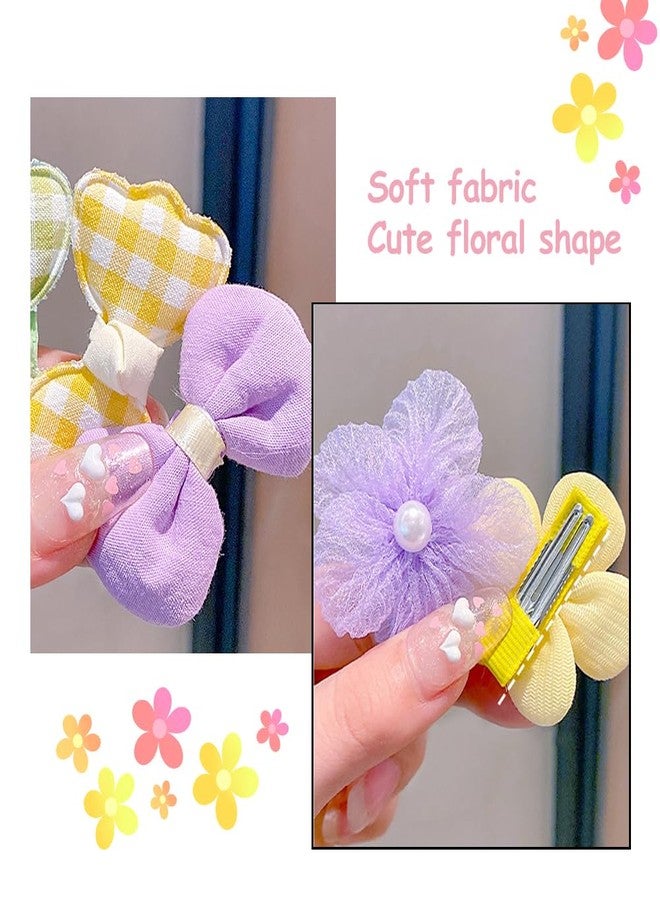 IPEWOEF 40pcs Mini Hair Bows with Bows - Tiny Small Flower Hair Clips for Baby Girls - Image 3