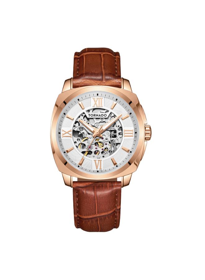TORNADO Men's Stainless Steel Automatic Watch T7316-RLDW - 42 mm  - Image 1