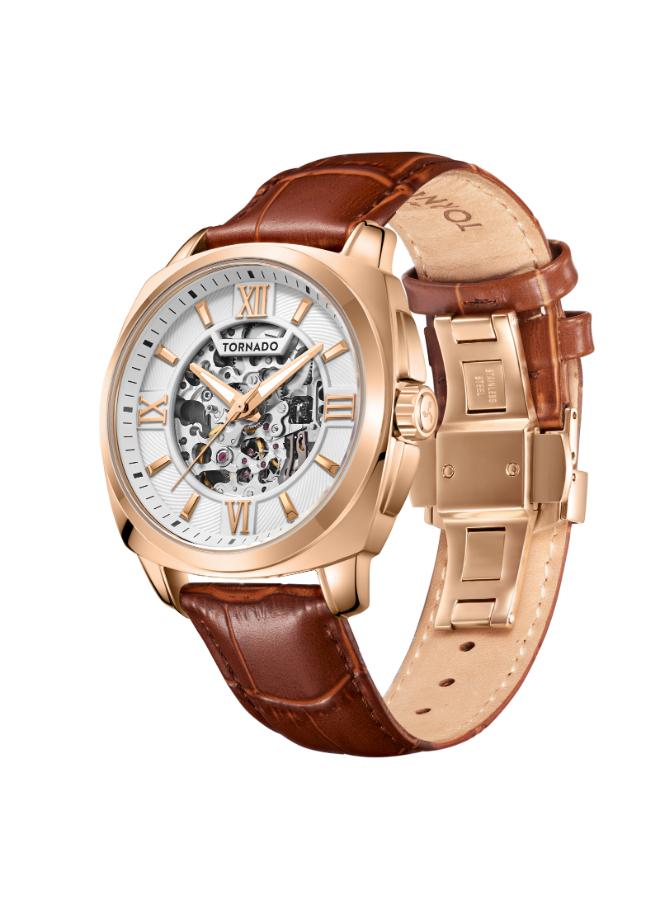 TORNADO Men's Stainless Steel Automatic Watch T7316-RLDW - 42 mm  - Image 2