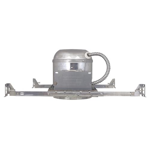 Design House 519512 Recessed New Construction Housing 6", Galvanized Steel - Image 1