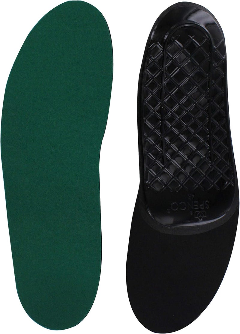Spenco Spenco Unisex Adult Athletic Shoe-insoles, Green, Women S 11-12.5/Men S 10-11.5 US