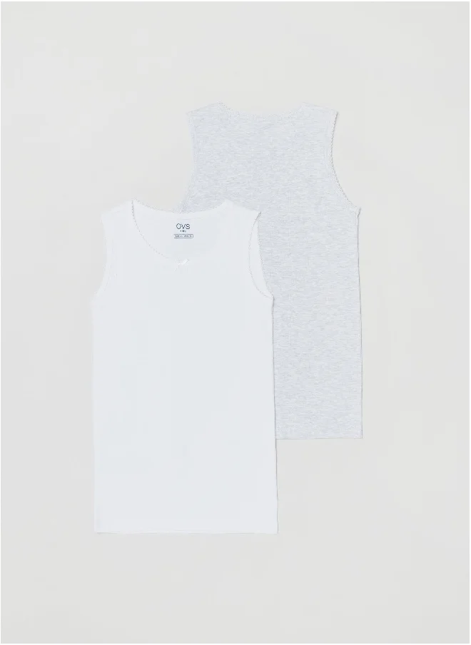 Ovs OVS Girls 2-Pack Singlets - Multicolor
