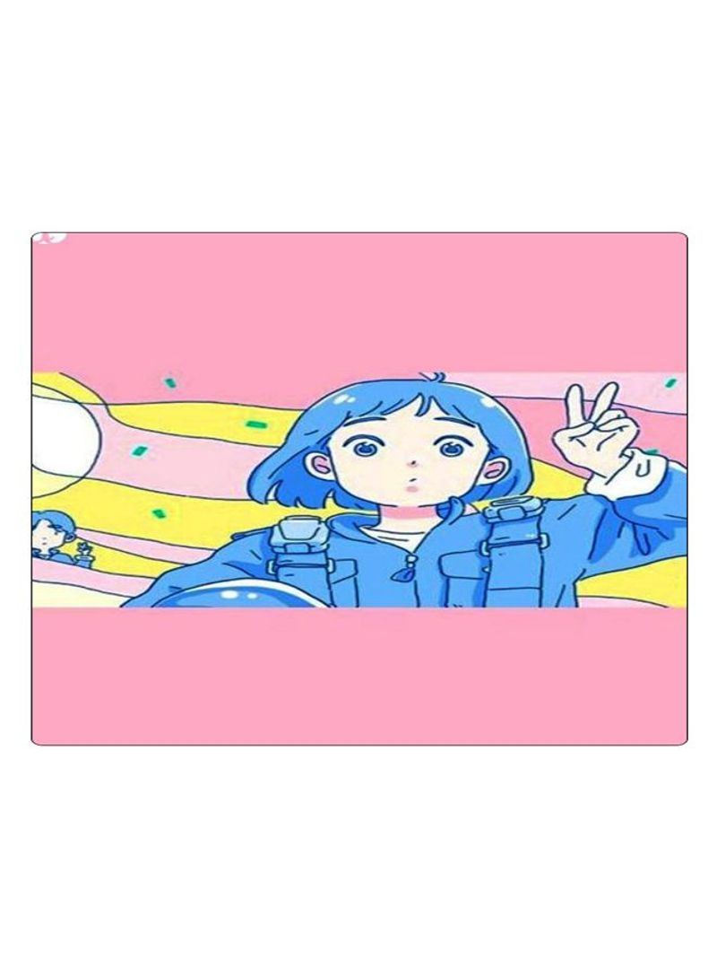 RKN Printed Anti-Slip Gaming Mouse Pad Multicolor