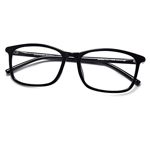 Peter Jones Square Anti Glare Reading Glasses for Men and Women | Computer Readers UV Protection lenses (AG213, SIZE MEDIUM) - Image 1