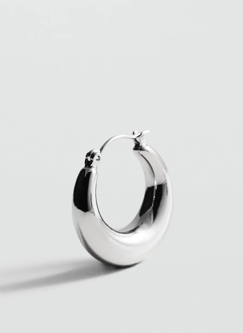 MANGO Laia Hoop Earrings