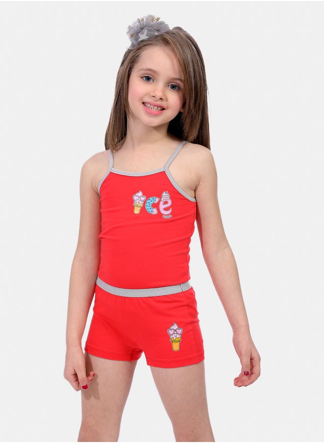 DICE Girl Printed Underwear Set 