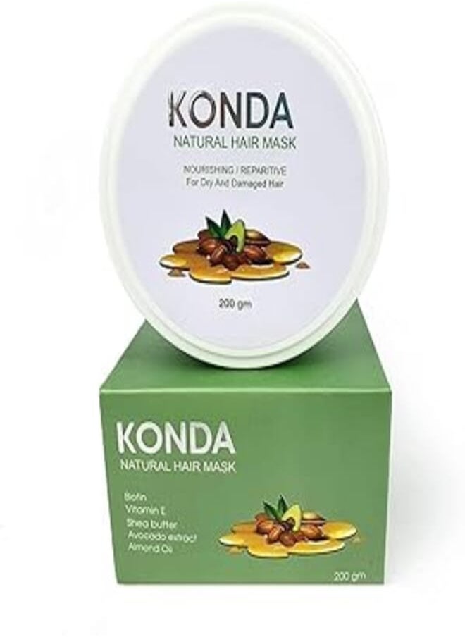 KONDA Hair Mask with Avocado Extract, Shea Butter, Biotin and Vit. A - pzsku/Z0AA021EC5A70366FF64DZ/45/_/1722279056/49ab1bcb-5939-4edc-9d1d-ec350561d132