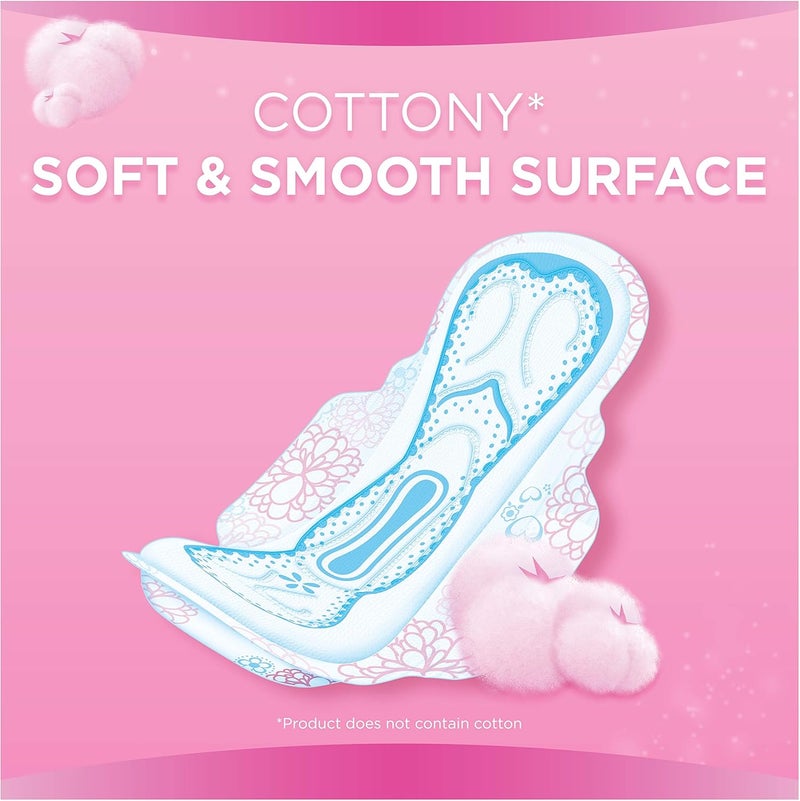 Always Breathable Soft Maxi Thick Sanitary Pads with Wings - 30 Count - Image 4
