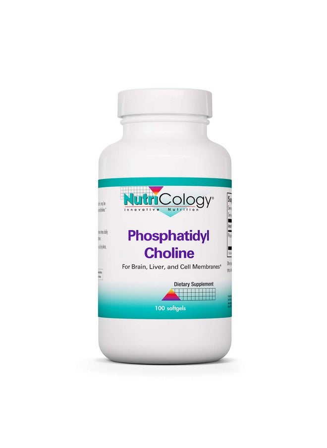 Nutricology Phosphatidyl Choline Brain Liver And Membrane Nutrition 100 Softgels  - Image 1