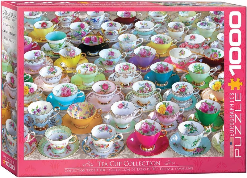 EuroGraphics Tea Cups 1000Piece Puzzle 60005314 - Image 1