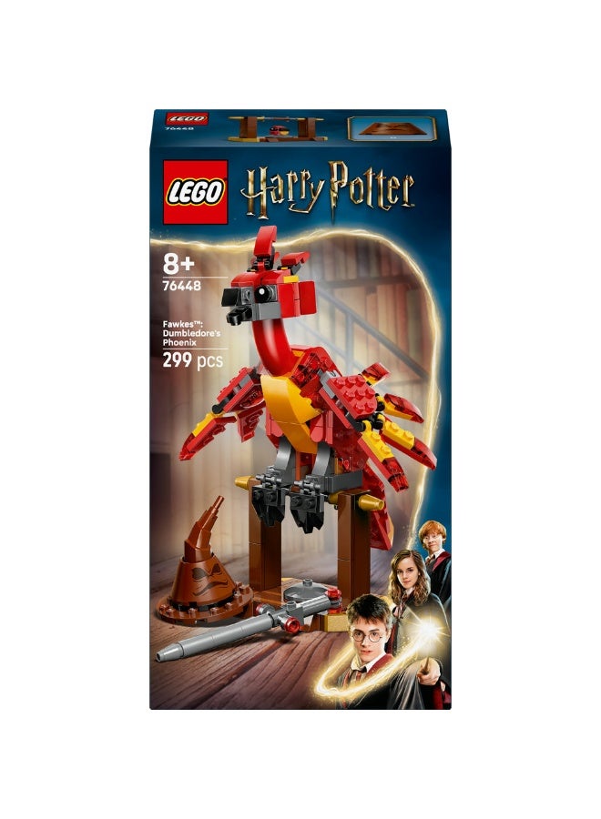 LEGO Harry Potter Tm Fawkes™: Dumbledore'S Phoenix 76448 (299) Pieces - Image 2