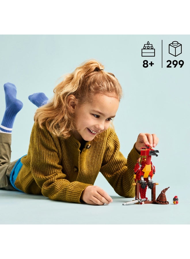 LEGO Harry Potter Tm Fawkes™: Dumbledore'S Phoenix 76448 (299) Pieces - Image 3