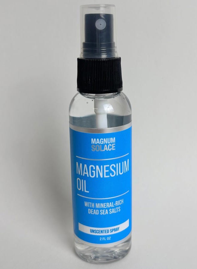 Magnum Solace Magnesium Oil Spray - 100% Natural Magnesium Spray – Made with Dead Sea Salt, Stronger Than Magnesium Lotion and Magnesium Cream - Image 2