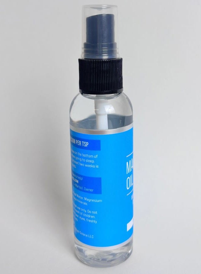 Magnum Solace Magnesium Oil Spray - 100% Natural Magnesium Spray – Made with Dead Sea Salt, Stronger Than Magnesium Lotion and Magnesium Cream - Image 3