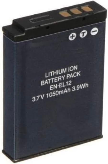 SKPM Rechargeable Litium-Ion Camera Battery Compatible for Nikon EN-EL-12 (3.7V 1050mAh) Battery - Image 5