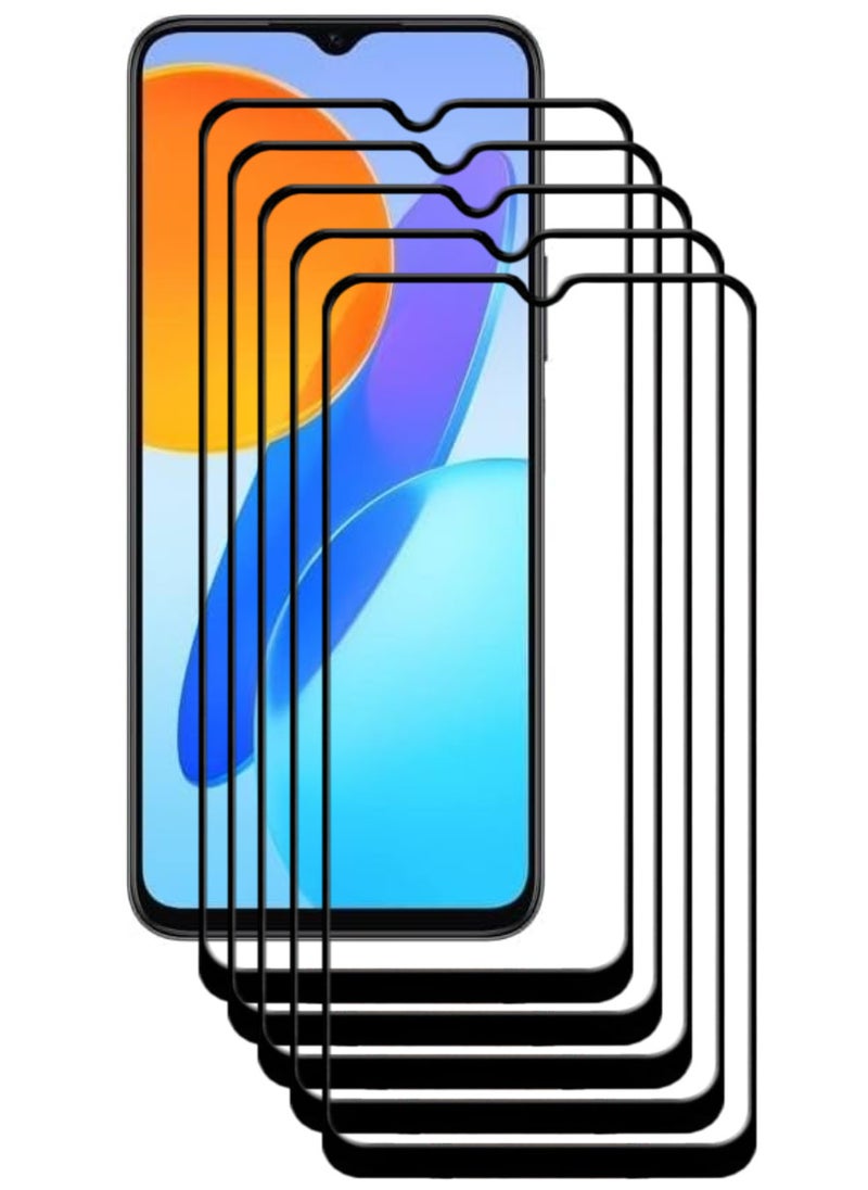ACLIX 5 Pieces Antistatic ESD Dustproof Premium Quality High Definition Tempered Glass Screen Protector Designed For Honor X6 - Image 1