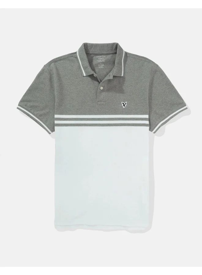 American Eagle AE Striped Polo Shirt