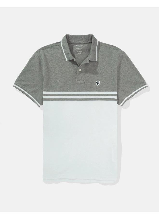 American Eagle AE Striped Polo Shirt  - Image 3