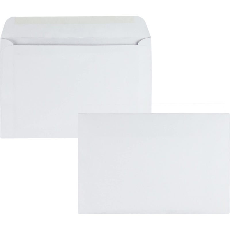 Quality Park Large Format/Catalog Envelopes, Gummed, White, 6 x 9, 500 per Box, (QUA37181) - Image 2