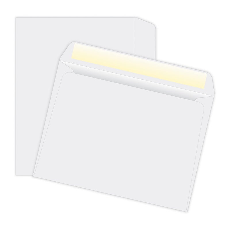 Quality Park Large Format/Catalog Envelopes, Gummed, White, 6 x 9, 500 per Box, (QUA37181) - Image 1