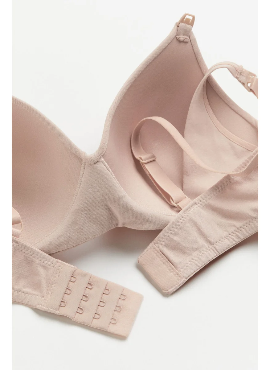 H&M Mama 2-Pack Padded Cotton Nursing Bras