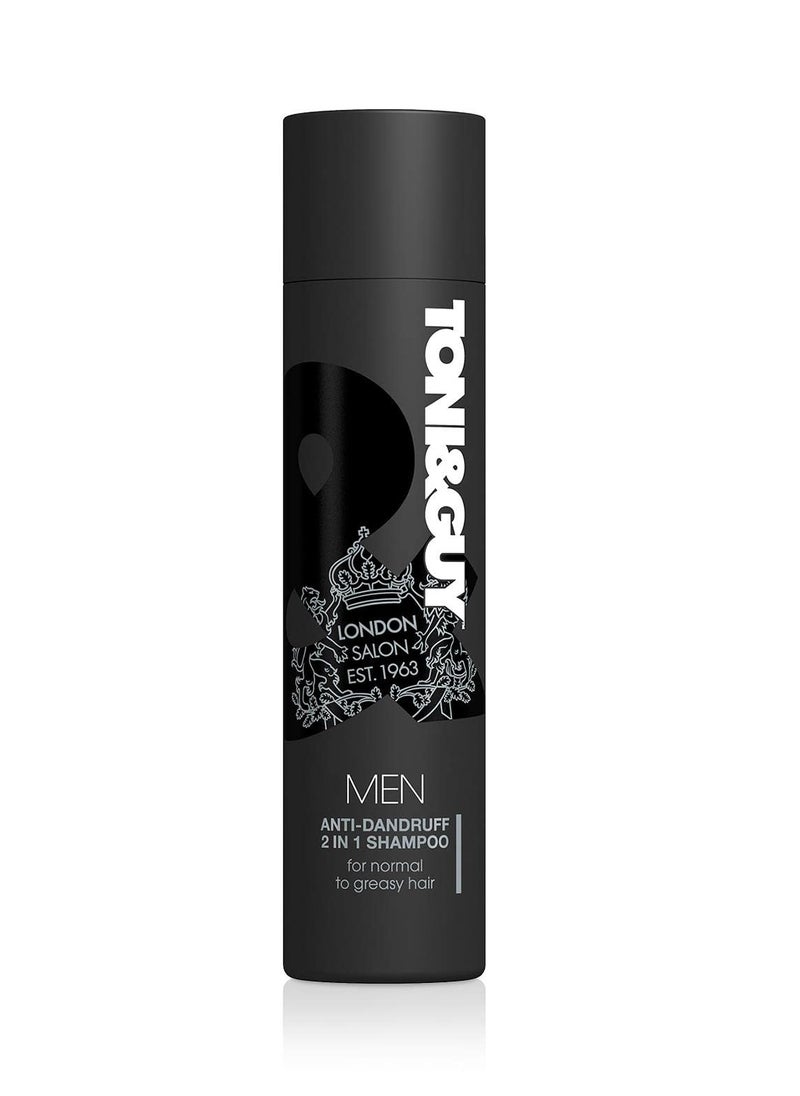 Toni & Guy - Toni and Guy Anti Dandruff 2 in 1 Shampoo and Conditioner with Mineral Extract 50 ml - Image 1