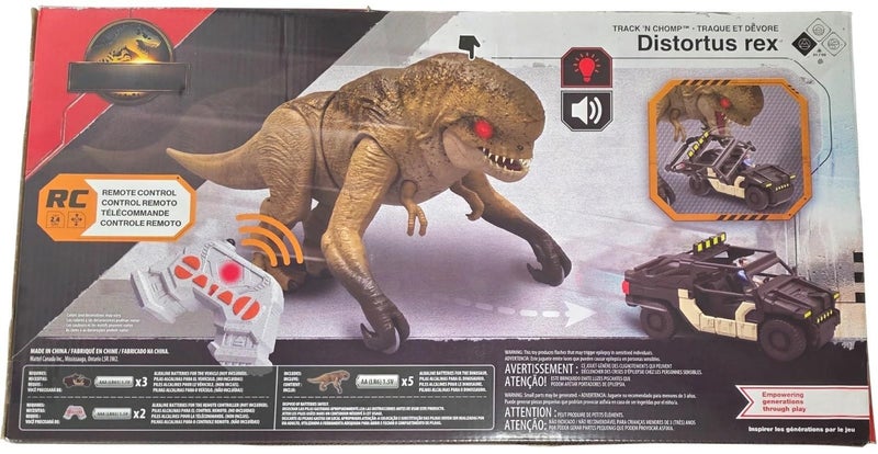 MAGNETOE Jurassic Rebirth Track 'N Chomp Distortus Rex - Image 2