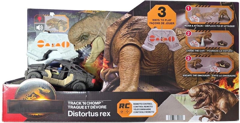 MAGNETOE Jurassic Rebirth Track 'N Chomp Distortus Rex - Image 1