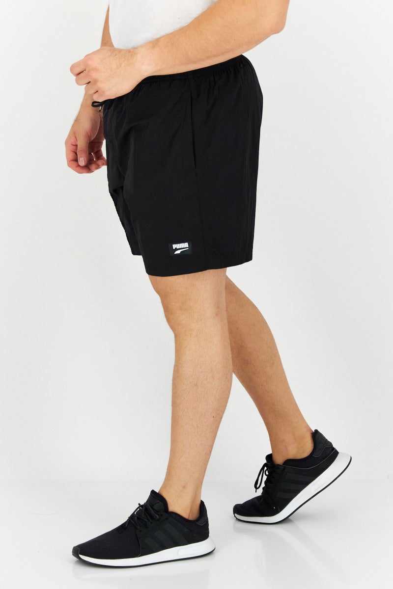 PUMA Men Sportswear Fit Brand Logo Training Shorts, Black Combo - Image 3