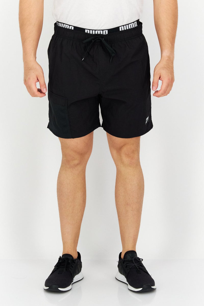 PUMA Men Sportswear Fit Brand Logo Training Shorts, Black Combo - Image 1