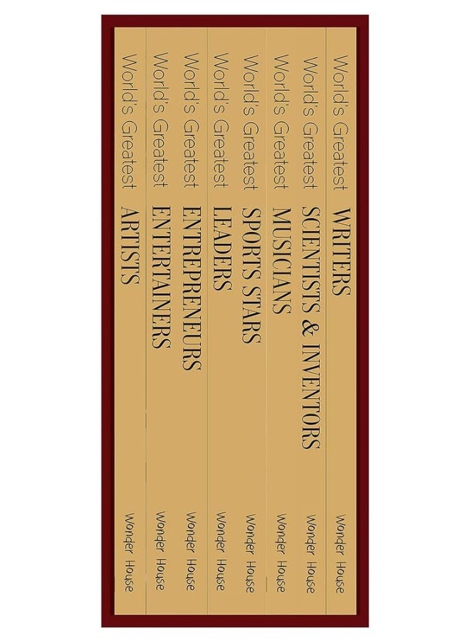 World's Greatest Library : A Collection of 200 Inspiring Personalities (Box Set of 8 Biographies) - Image 2